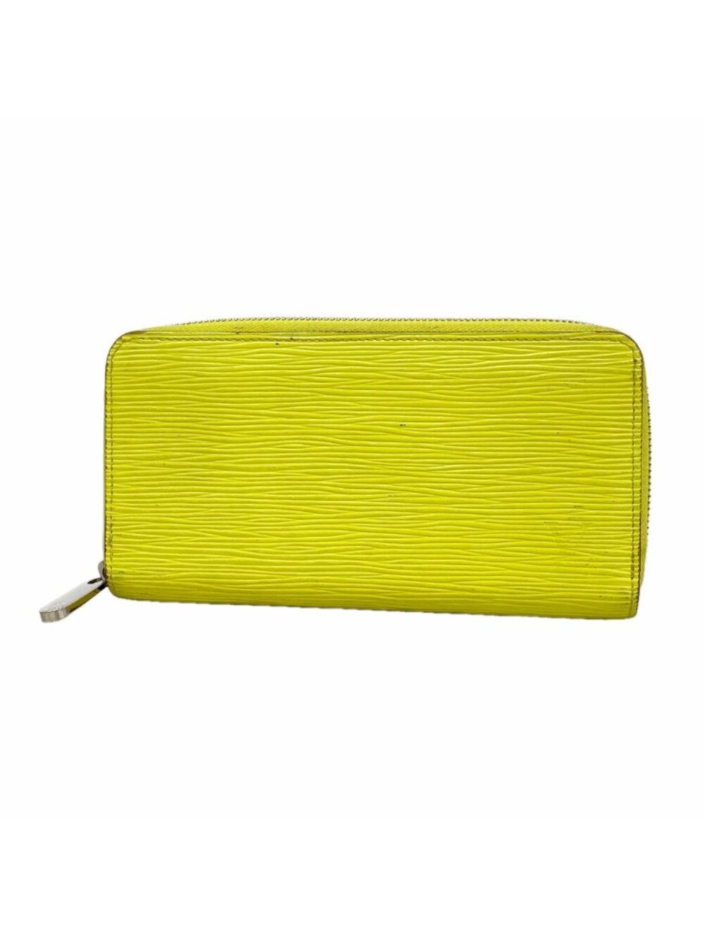 Louis Vuitton Wallet Epi Zippy Jaune Cedra